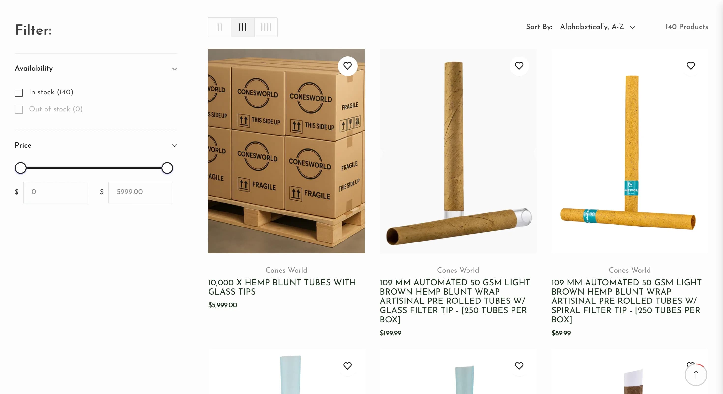 Cones World — Shopify Theme Development - Website Design — project screenshot 2